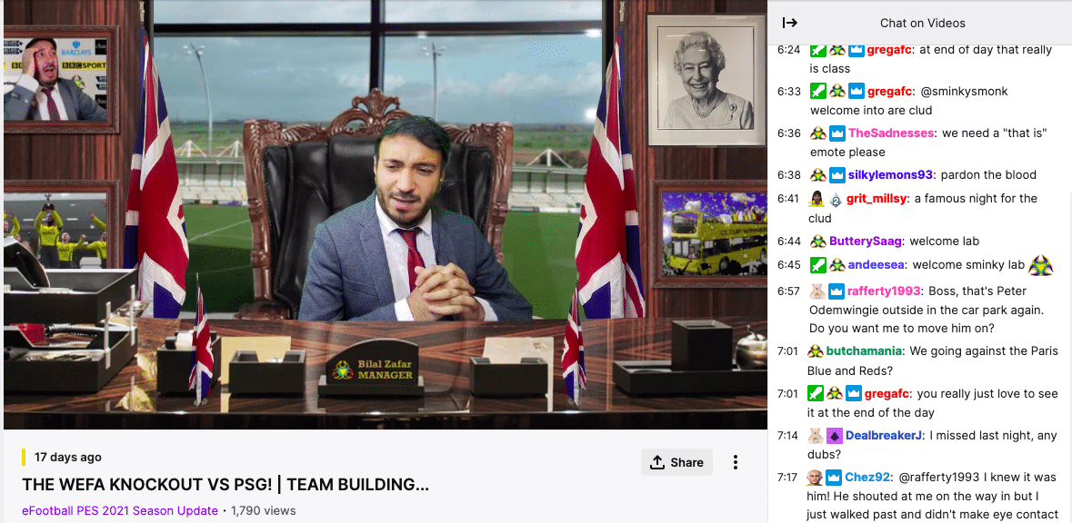 Twitch stream