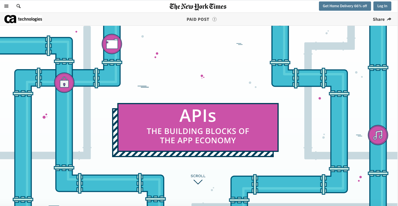 CA Technologies + The New York Times