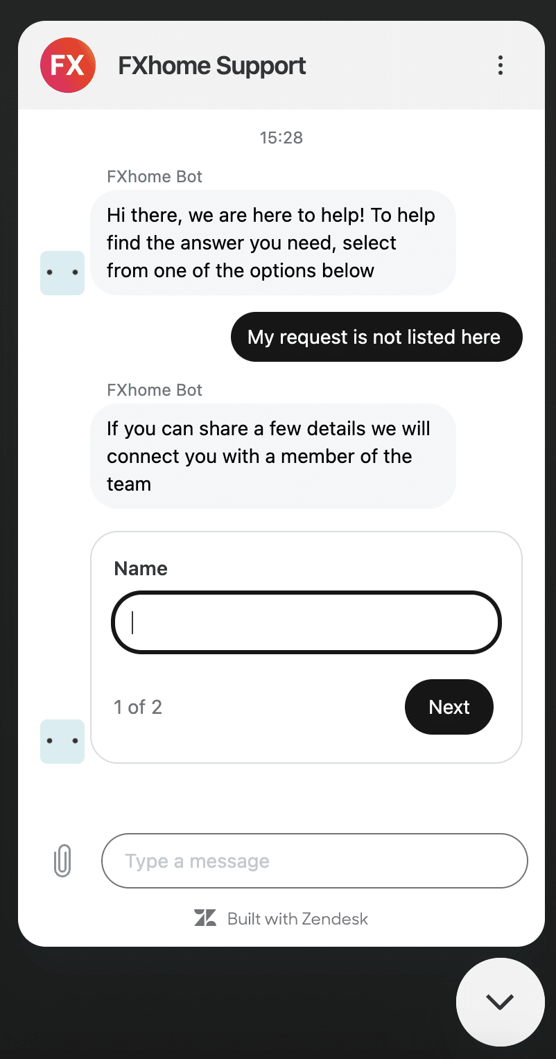 FXhome support