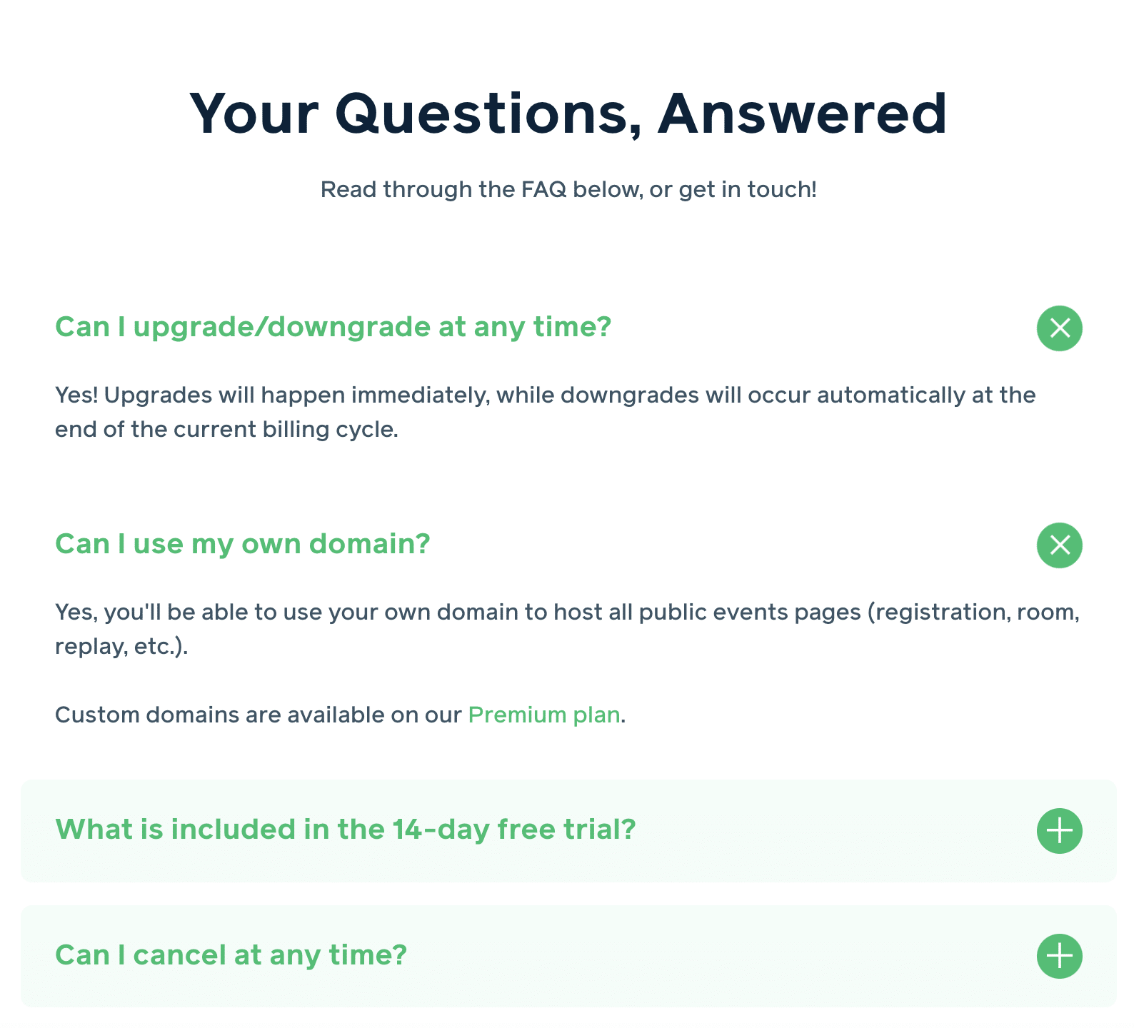 Demio customer support
